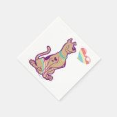 レインボースクービードゥー スタンダードカクテルナプキン (角)