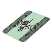 レインボースタグビートル マグネット (左側)