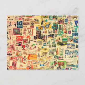 レインボースタンプ ポストカード