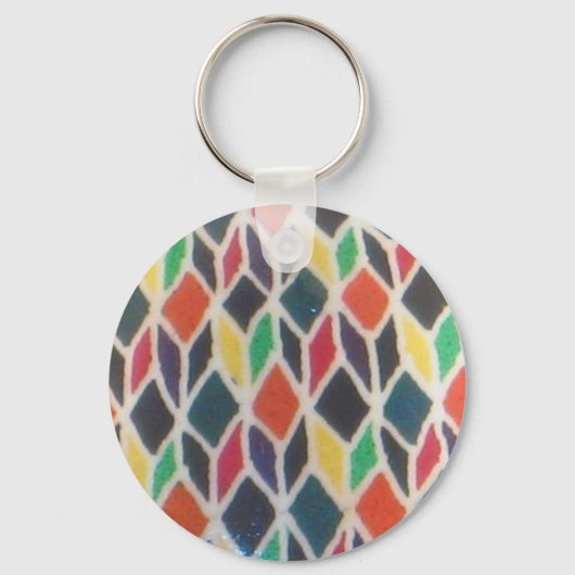 レインボースターキーチェーン キーホルダー (正面)