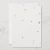 レインボースターズバースデーパーティーの招待 招待状 (裏面)