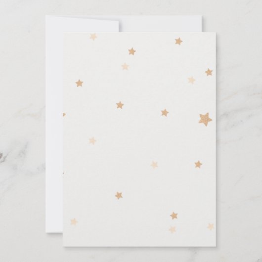 レインボースターズバースデーパーティーの招待 招待状 (裏面)