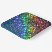 レインボースターズパーティー紙ナプキンス ペーパープレート (傾斜あり)