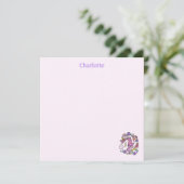 レインボースターズUnicorn折り畳みノートカード サンキューカード (スタンド正面)