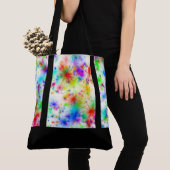 レインボースターバストトートバッグ トートバッグ (クローズアップ)