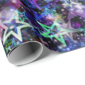 レインボースターラッピング紙 ラッピングペーパー (ロールコーナー)