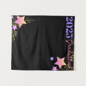 レインボースター卒業の背景 タペストリー (正面(横))