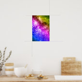 レインボースター ポスター (キッチン)