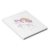 レインボースター ユニコーン (1) ノートパッド (アングル)