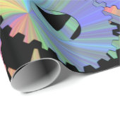 レインボースチームパンクメタルギアアート ラッピングペーパー (ロールコーナー)