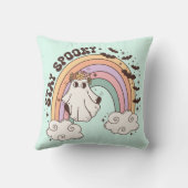 レインボーステイ不気味 クッション (裏面)