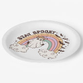 レインボーステイ不気味 ペーパープレート (アングル)