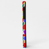 レインボーストライプのモザイクiPhone / iPadケース Case-Mate iPhoneケース (裏面/左)