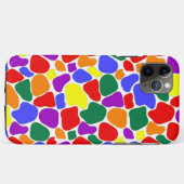 レインボーストライプのモザイクiPhone / iPadケース Case-Mate iPhoneケース (裏面(横))