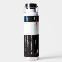 レインボーストライプオンブラック