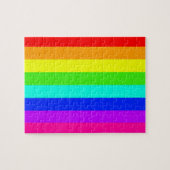 レインボーストライプカラフルバー ジグソーパズル (横)