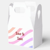 レインボーストライプカラフルパステル愛は愛プライド フェイバーボックス (オープン)