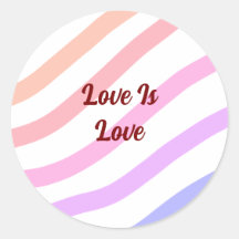 レインボーストライプカラフルパステル愛は愛プライド