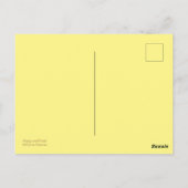 レインボーストライプカラフルプライドハッピー誇りを持った引用文 ポストカード (裏面)