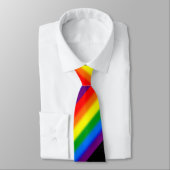 レインボーストライプゲイプライドDIYカラー ネクタイ (タイ)