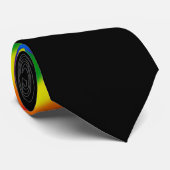 レインボーストライプゲイプライドDIYカラー ネクタイ (ロール)