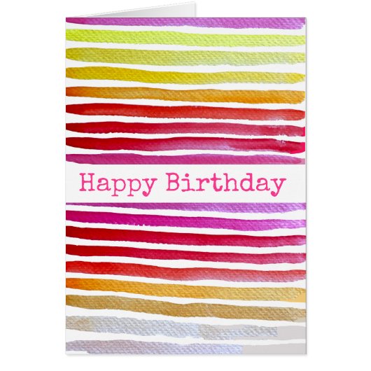 レインボーストライプズかわいい水色 (正面)