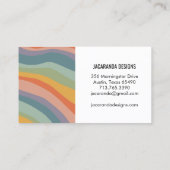 レインボーストライプズご注文ショッピング 名刺 (裏面)