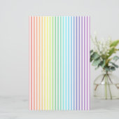 レインボーストライプズのパターンアーティザンソープラップ (スタンド正面)