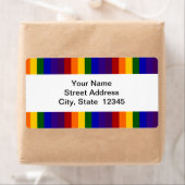 レインボーストライプズ出荷ラベル ラベル (インサイチュ)