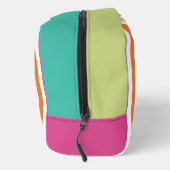 レインボーストライプズ色ブロックピンク緑パステル ドップキット (右)