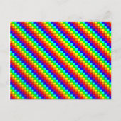 レインボーストライプズ – はがき (正面)