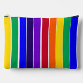 レインボーストライプズ アクセサリーポーチ (正面)