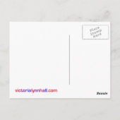 レインボーストライプズ・サンキュー ポストカード (裏面)