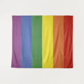 レインボーストライプズ タペストリー (正面(横))