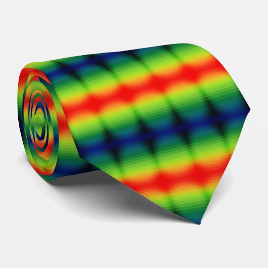 レインボーストライプズ ネクタイ (ロール)