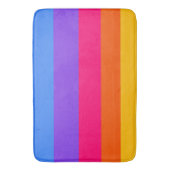 レインボーストライプズ バスマット (正面縦)