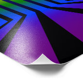 レインボーストライプズ フォトプリント            (角)