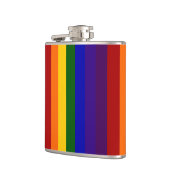 レインボーストライプズ フラスク (左)