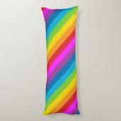 レインボーストライプズ ボディピロー (裏面 (縦))
