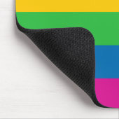 レインボーストライプズ マウスパッド (コーナー)