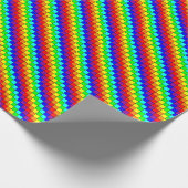 レインボーストライプズ – ラッピング紙 ラッピングペーパー (角)