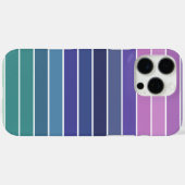 レインボーストライプズ Case-Mate iPhoneケース (裏面 (横))