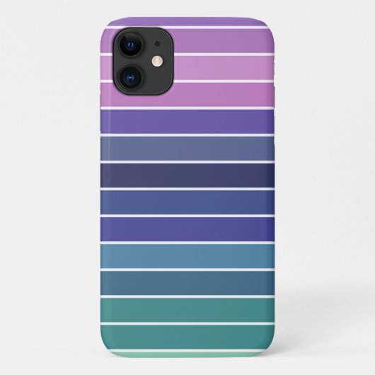 レインボーストライプズ Case-Mate iPhoneケース (裏面)