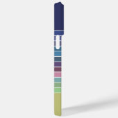 レインボーストライプズ Case-Mate iPhoneケース (裏面 / 右)