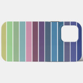 レインボーストライプズ Case-Mate iPhoneケース (裏面 (横))