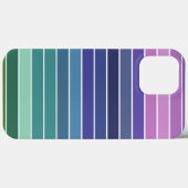 レインボーストライプズ Case-Mate iPhoneケース (裏面 (横))