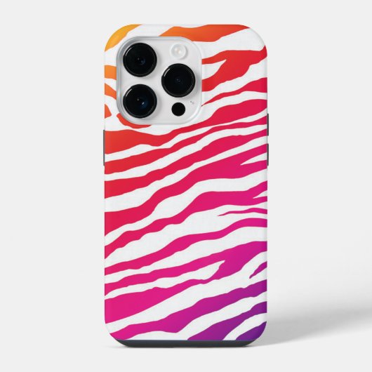 レインボーストライプズ iPhoneケース (裏面)