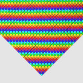 レインボーストライプティッシュペーパー 薄葉紙 (詳細)