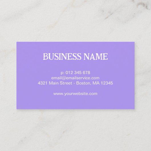 レインボーストライプハート10あなたのロゴロイヤリティパンチ ロイヤリティカード (裏面)