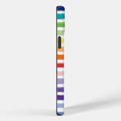 レインボーストライプパターン Case-Mate iPhoneケース (裏面 / 右)